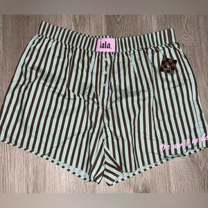 Dressed In LaLa Carnival Stripe Boxer Shorts